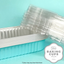 Foil mini loaf pan rectangle baking cups pans Blue