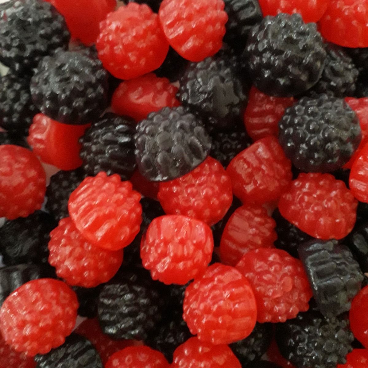 Black n Reds Gummy Candy lollies