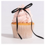 Ribbon bow toppers for Vintage style cakes 8 pack Black
