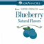 LorAnn Oils Super-Strength Blueberry Natural Flavors label with blueberries and branding details.