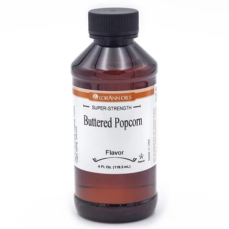 Lorann Oils flavouring 4oz 29.5ml Buttered Popcorn