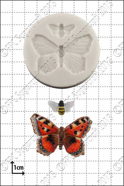 Butterfly & Bee silicone mould