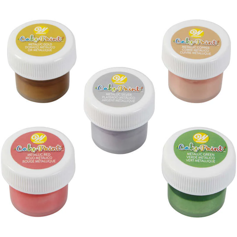 Edible paints set of 5 colours by Wilton
