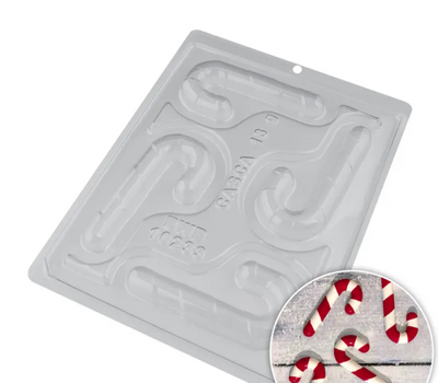 Candy Canes Christmas chocolate mould