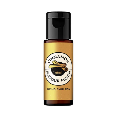 Cinnamon emulsion flavouring in 21ml bottle