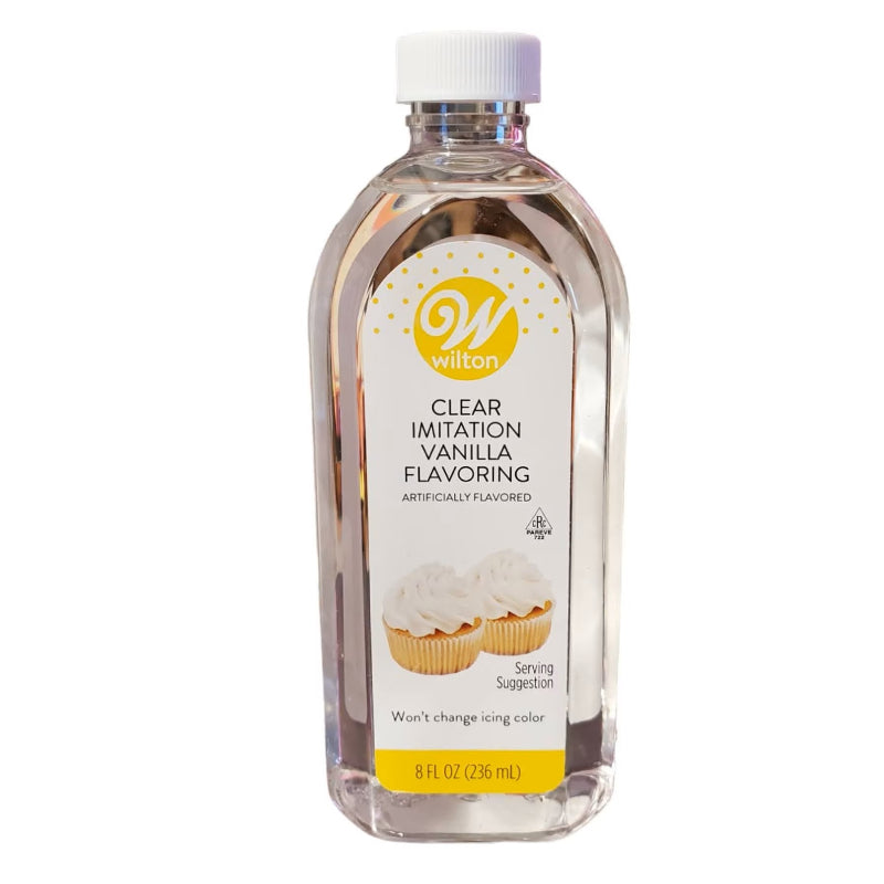 Wilton Clear vanilla extract large 8oz 236ml