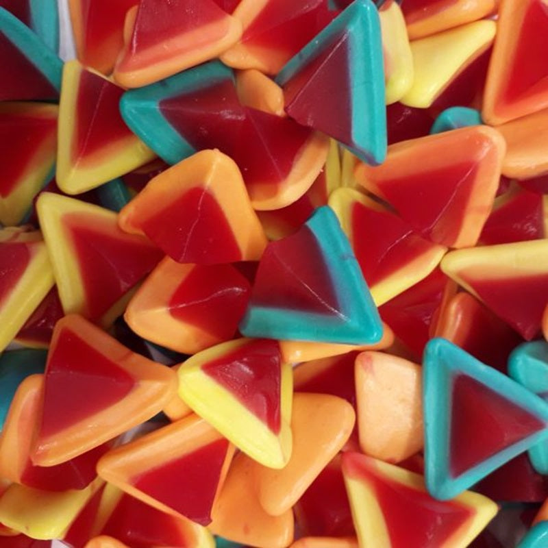 Coloured Volcanoes Gummy Candy lollies
