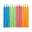 Color magic ASSTD colour flame candles 12 pack