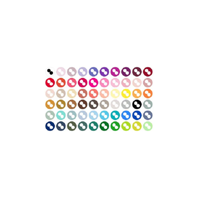 Colour Mill swatch spot stickers sheet