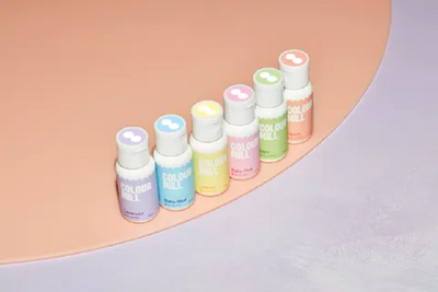 Colour Mill swatch spot stickers sheet