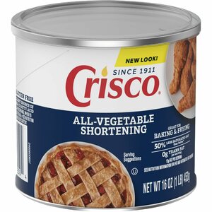Crisco vegetable shortening 1lb/453g ton with lid