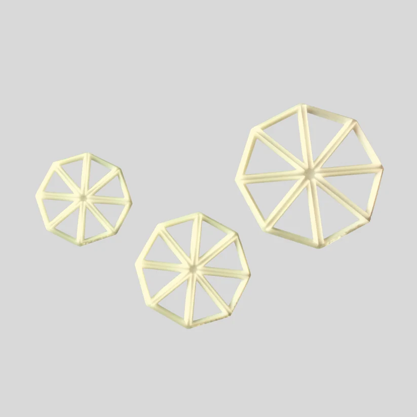 FMM plastic easy bunting cutter set of 3