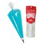 disposable piping bags filled with icing and a piping tip