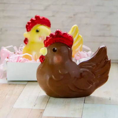 Easter chicken or hen 3d chocolate mould