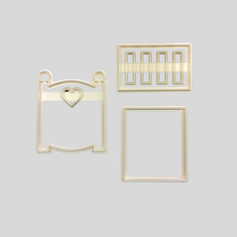 FMM plastic cot cutters for fondant and gumpaste