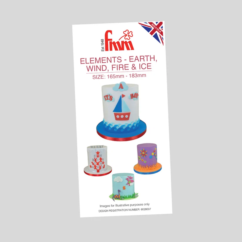 FMM earth wind and fire elements cutter set in packaging