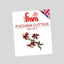 Fuchsia flower petal & calyx cutter set by FMM