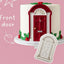 Front door with pillars Silicone mould