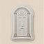 Front door with pillars Silicone mould