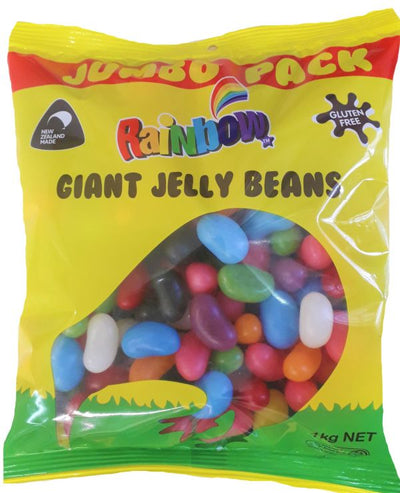 GIANT Jelly beans rainbow colours
