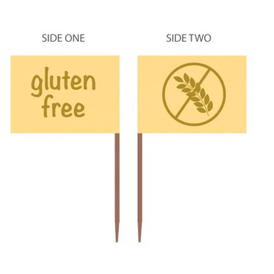 Gluten free food picks pack of 500