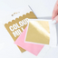 Gold leaf sheet 5 pack by Colour Mill