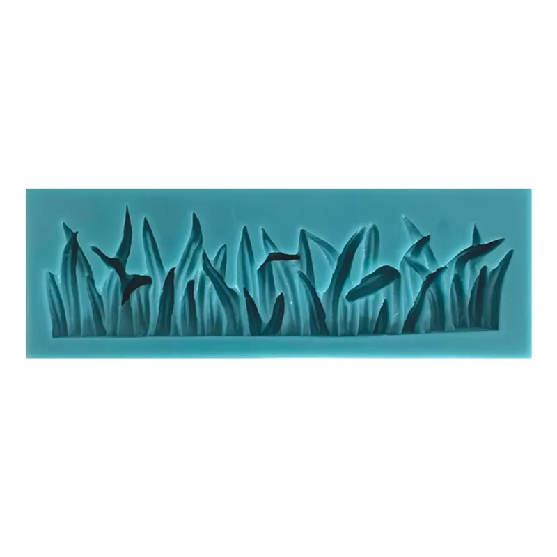 Grass edging border silicone mould