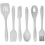 Silicone Baking and cooking set of 6 - spatulas & tools