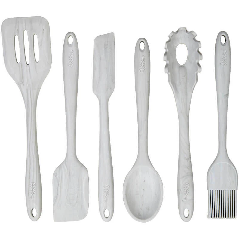 Silicone Baking and cooking set of 6 - spatulas & tools