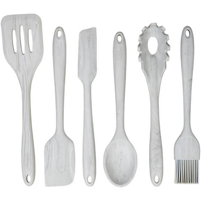 Silicone Baking and cooking set of 6 - spatulas & tools