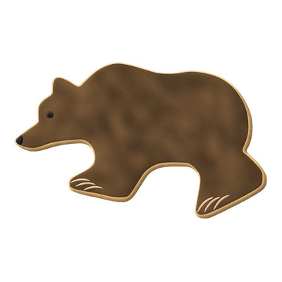 Grizzly or brown bear cookie cutter
