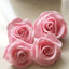 Pink roses made with bakels gumpaste