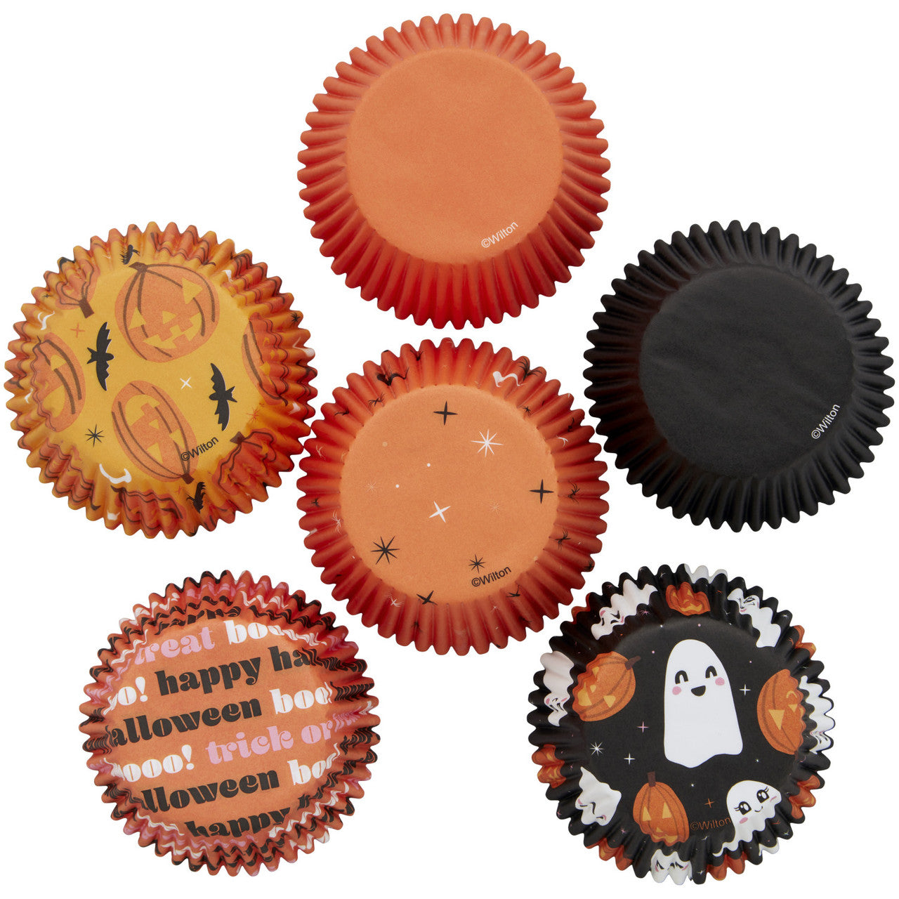 Happy Halloween standard cupcake papers 150 set
