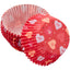 Conversation Hearts standard cupcake papers 75 pack