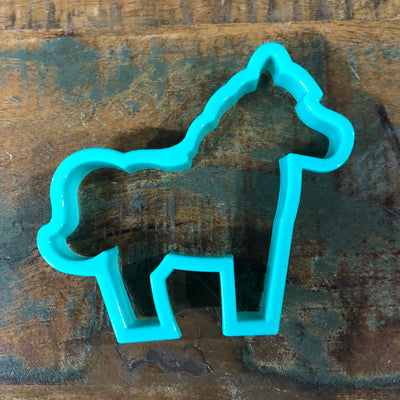 Horse or pony Quality plastic cookie cutter by Wilton