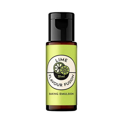 Lime emulsion flavouring in 21ml bottle