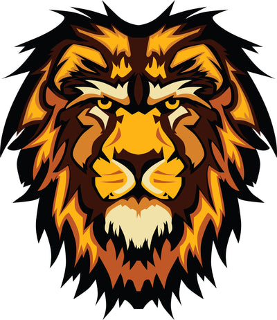 Edible icing image Lion