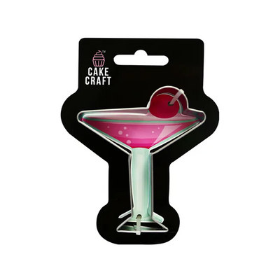 Martini cocktail glass cookie cutter