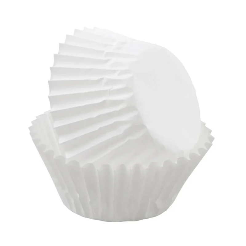 White mini cupcake paper 100 pack by Wilton