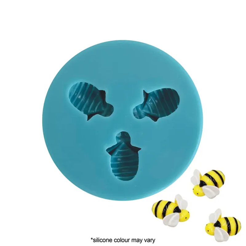 Mini bees silicone mould