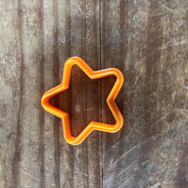 Mini cookie cutter rounded points star Quality Wilton plastic cutter
