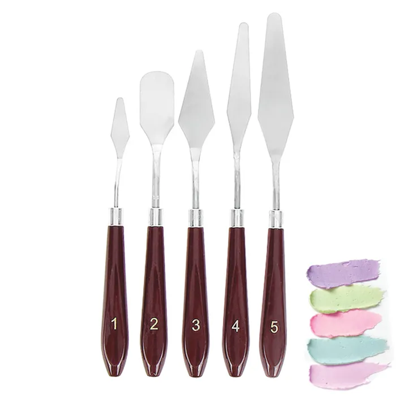 PALETTE KNIVES SET OF 5
