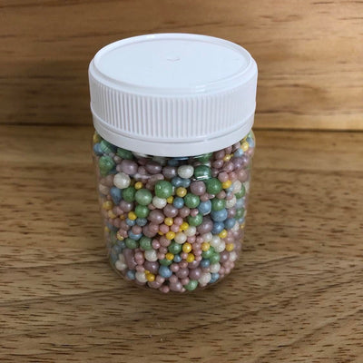 Sugar Pearls Pastel mix Lustre 2 to 5mm