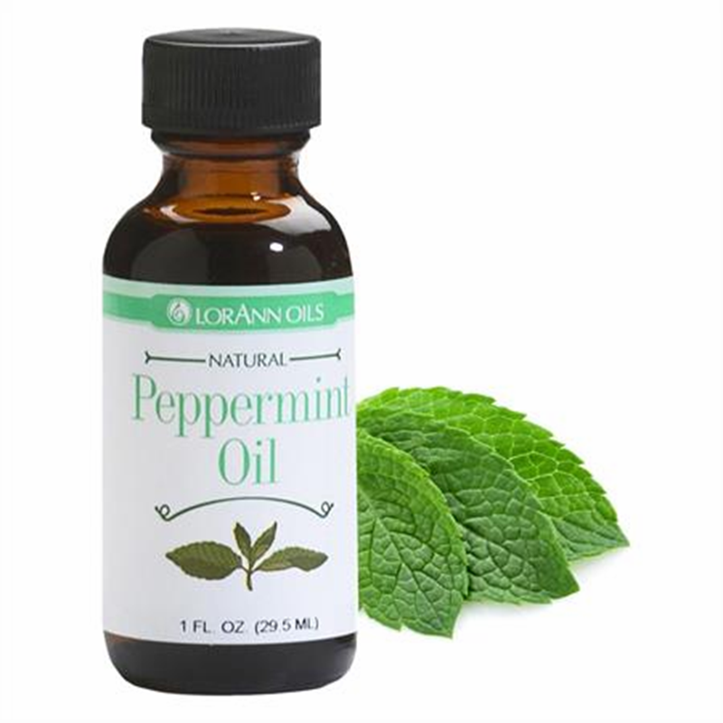 LORANN OILS FLAVOURING 1OZ 29.5ML Peppermint natural