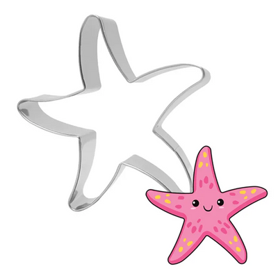 Starfish cookie cutter 8cm