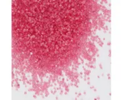Gobake natural colours Crystal pink sanding sugar 90g