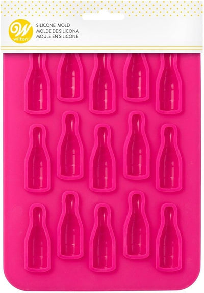 Mini sparkling wine bottle silicone mould
