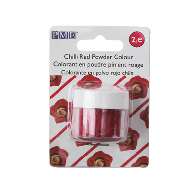PME Chilli Red Powder Colour packaging on a white background