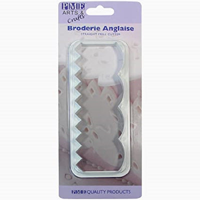 Broderie Anglaise cutter PME Straight Frill