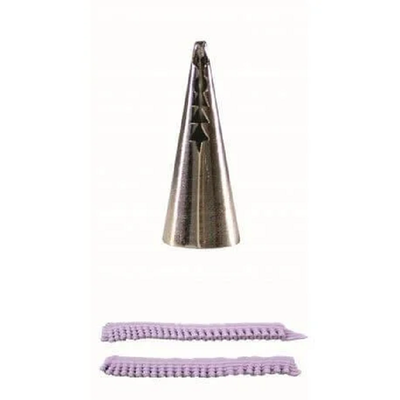 Pme piping nozzle Ruffle tip MULTIPLE WAVED DESIGN